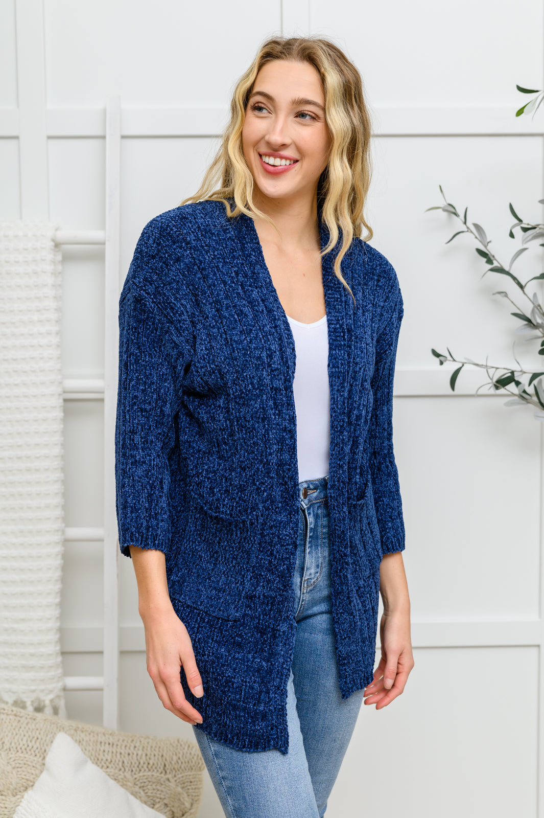 Mountain Mornings Cardigan In Navy-Womens-Ave Shops-[option4]-[option5]-[option6]-[option7]-[option8]-Shop-Boutique-Clothing-for-Women-Online