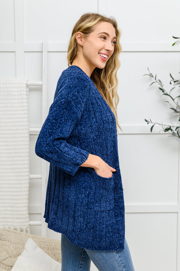 Mountain Mornings Cardigan In Navy-Womens-Ave Shops-[option4]-[option5]-[option6]-[option7]-[option8]-Shop-Boutique-Clothing-for-Women-Online