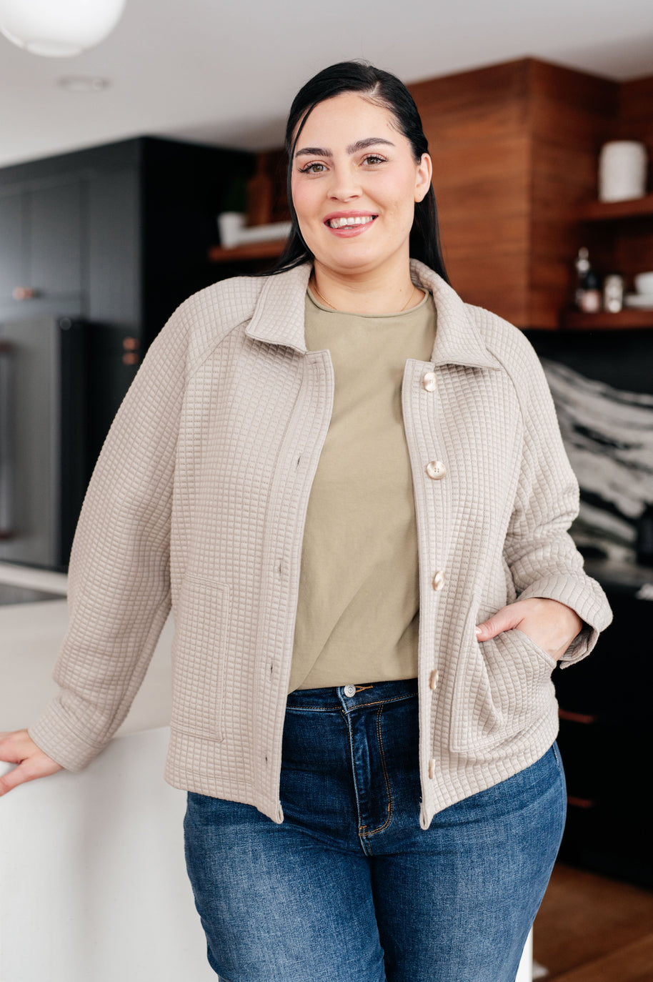 My Best Offer Quilted Texture Shacket-Layers-Ave Shops-[option4]-[option5]-[option6]-[option7]-[option8]-Shop-Boutique-Clothing-for-Women-Online