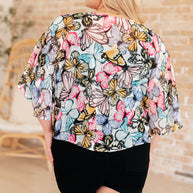 My Darling Valentina Front Tie Blouse-Layers-Ave Shops-[option4]-[option5]-[option6]-[option7]-[option8]-Shop-Boutique-Clothing-for-Women-Online