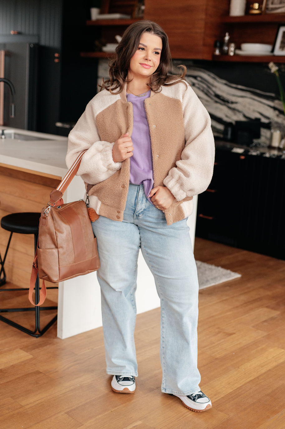 My Little Teddy Bomber Jacket-Layers-Ave Shops-[option4]-[option5]-[option6]-[option7]-[option8]-Shop-Boutique-Clothing-for-Women-Online