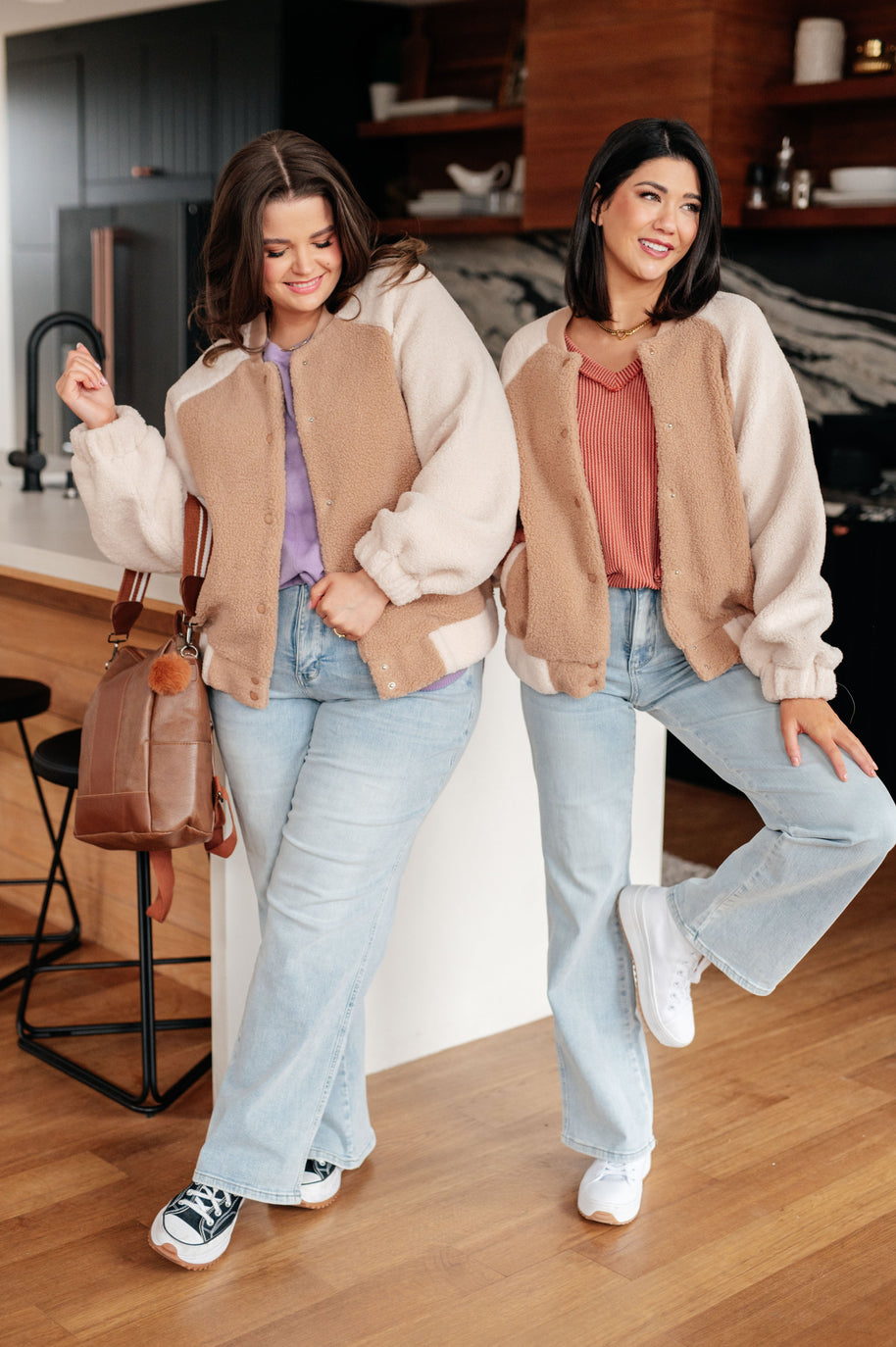 My Little Teddy Bomber Jacket-Layers-Ave Shops-[option4]-[option5]-[option6]-[option7]-[option8]-Shop-Boutique-Clothing-for-Women-Online