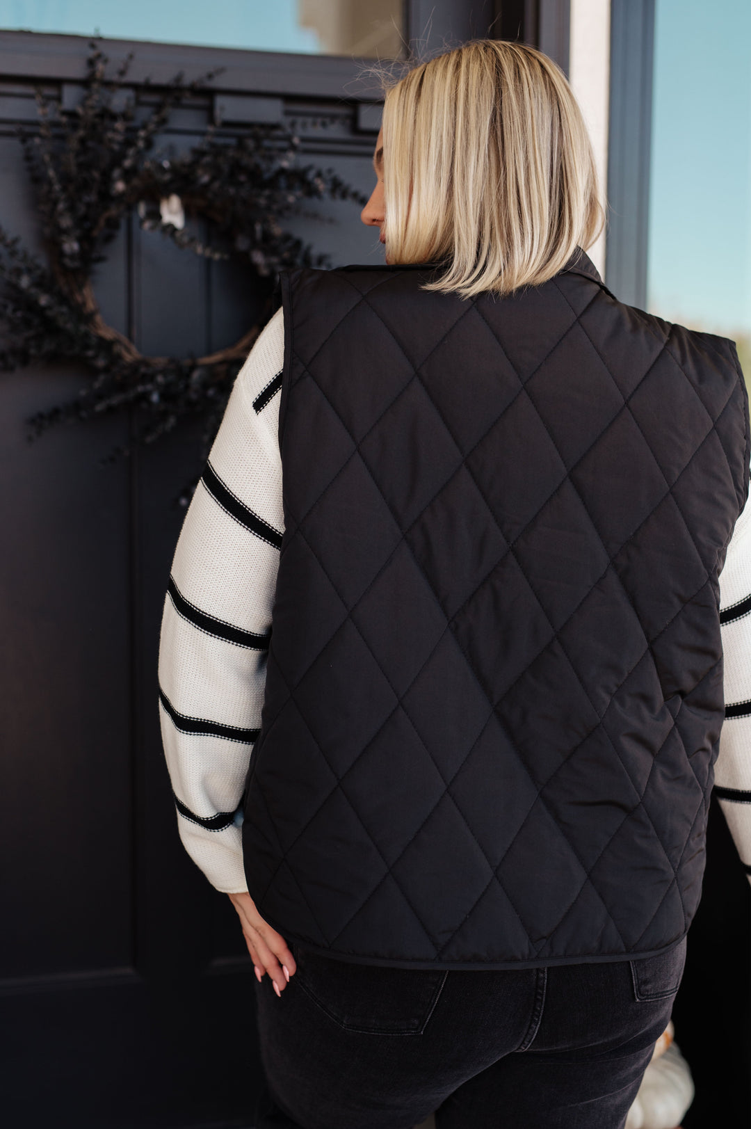 Neither Here Nor There Puffer Vest in Black-Layers-Ave Shops-[option4]-[option5]-[option6]-[option7]-[option8]-Shop-Boutique-Clothing-for-Women-Online