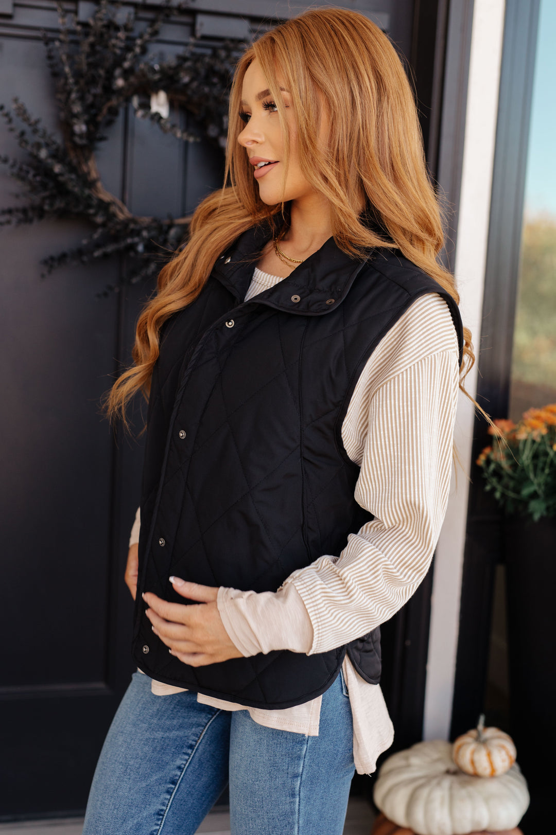 Neither Here Nor There Puffer Vest in Black-Layers-Ave Shops-[option4]-[option5]-[option6]-[option7]-[option8]-Shop-Boutique-Clothing-for-Women-Online