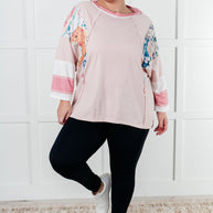 New Chapter Floral Color Block Patchwork Top-Tops-Ave Shops-[option4]-[option5]-[option6]-[option7]-[option8]-Shop-Boutique-Clothing-for-Women-Online