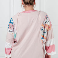 New Chapter Floral Color Block Patchwork Top-Tops-Ave Shops-[option4]-[option5]-[option6]-[option7]-[option8]-Shop-Boutique-Clothing-for-Women-Online