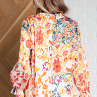 New Romantics Balloon Sleeve Boho Blouse-Blouses-Ave Shops-[option4]-[option5]-[option6]-[option7]-[option8]-Shop-Boutique-Clothing-for-Women-Online