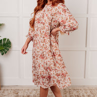 Next to You Balloon Sleeve Floral Dress-Dresses-Ave Shops-[option4]-[option5]-[option6]-[option7]-[option8]-Shop-Boutique-Clothing-for-Women-Online