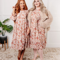 Next to You Balloon Sleeve Floral Dress-Dresses-Ave Shops-[option4]-[option5]-[option6]-[option7]-[option8]-Shop-Boutique-Clothing-for-Women-Online