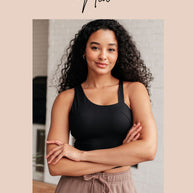 Cool Connections Peplum Tank-Tops-Ave Shops-[option4]-[option5]-[option6]-[option7]-[option8]-Shop-Boutique-Clothing-for-Women-Online