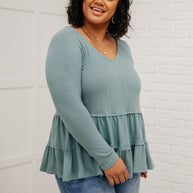 Nicely Done Tiered Top-Womens-Ave Shops-[option4]-[option5]-[option6]-[option7]-[option8]-Shop-Boutique-Clothing-for-Women-Online