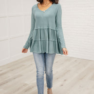 Nicely Done Tiered Top-Womens-Ave Shops-[option4]-[option5]-[option6]-[option7]-[option8]-Shop-Boutique-Clothing-for-Women-Online