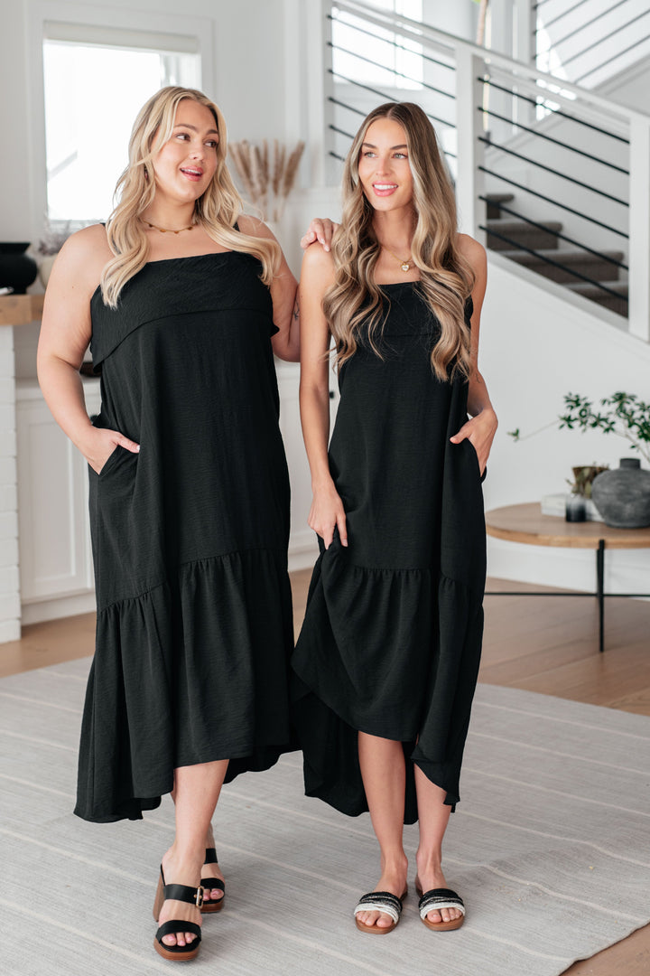 Nightlife Tie Back Maxi Dress-Dresses-Ave Shops-[option4]-[option5]-[option6]-[option7]-[option8]-Shop-Boutique-Clothing-for-Women-Online