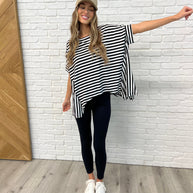 No Stopping It Striped Oversized Top-Womens-Ave Shops-[option4]-[option5]-[option6]-[option7]-[option8]-Shop-Boutique-Clothing-for-Women-Online
