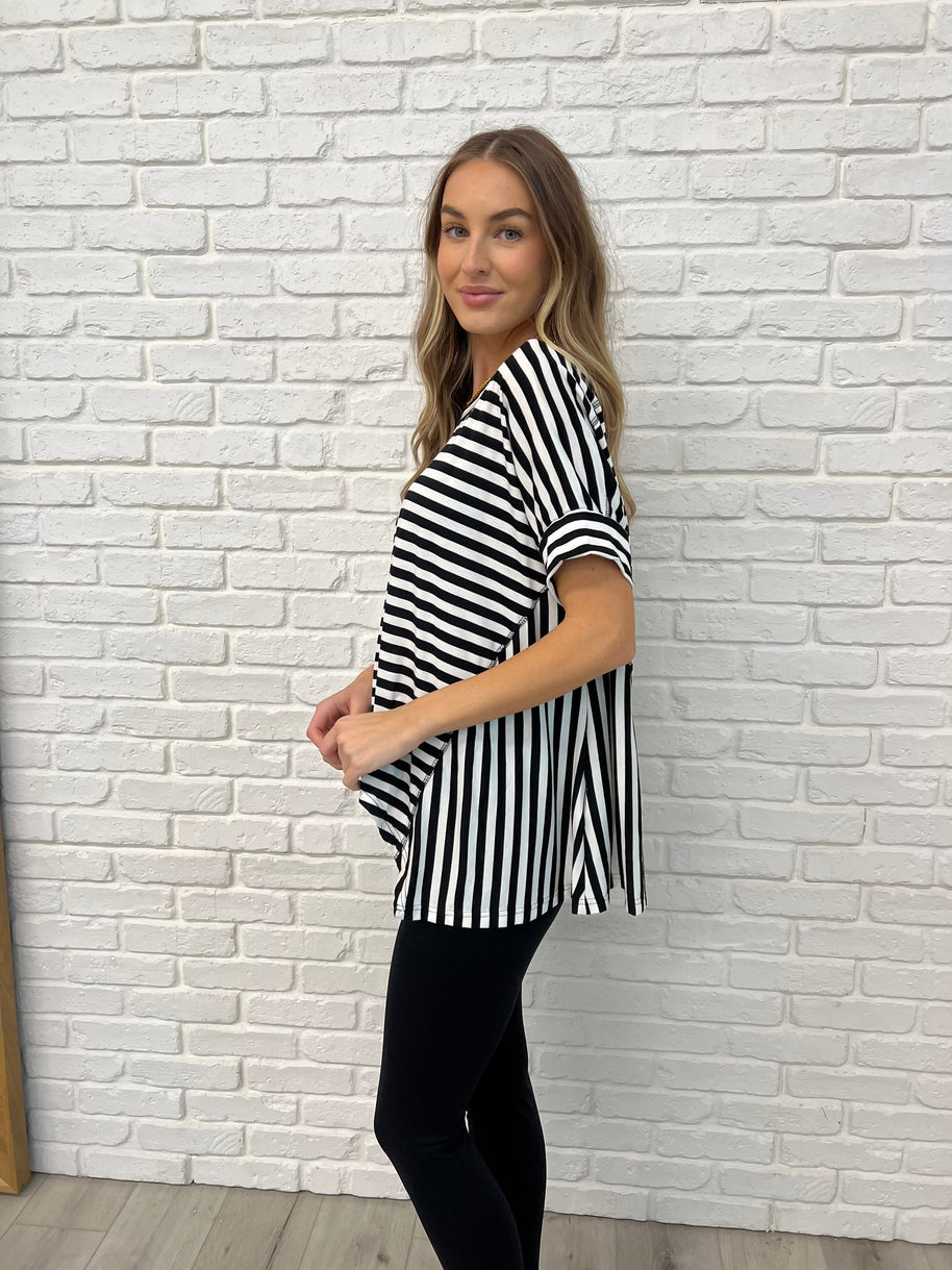 No Stopping It Striped Oversized Top-Womens-Ave Shops-[option4]-[option5]-[option6]-[option7]-[option8]-Shop-Boutique-Clothing-for-Women-Online