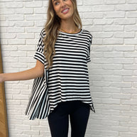 No Stopping It Striped Oversized Top-Womens-Ave Shops-[option4]-[option5]-[option6]-[option7]-[option8]-Shop-Boutique-Clothing-for-Women-Online