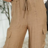 Off Duty Straight Leg Cargo Pants in Tan-Womens-Ave Shops-[option4]-[option5]-[option6]-[option7]-[option8]-Shop-Boutique-Clothing-for-Women-Online