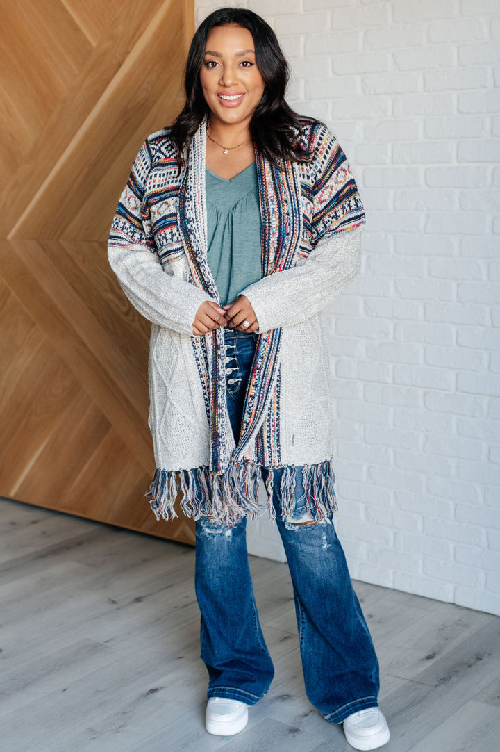 Oh So Lucky Fringe Cardigan-Layers-Ave Shops-[option4]-[option5]-[option6]-[option7]-[option8]-Shop-Boutique-Clothing-for-Women-Online