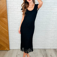 On the Town Lace Scoop Neck Dress in Black-Womens-Ave Shops-[option4]-[option5]-[option6]-[option7]-[option8]-Shop-Boutique-Clothing-for-Women-Online