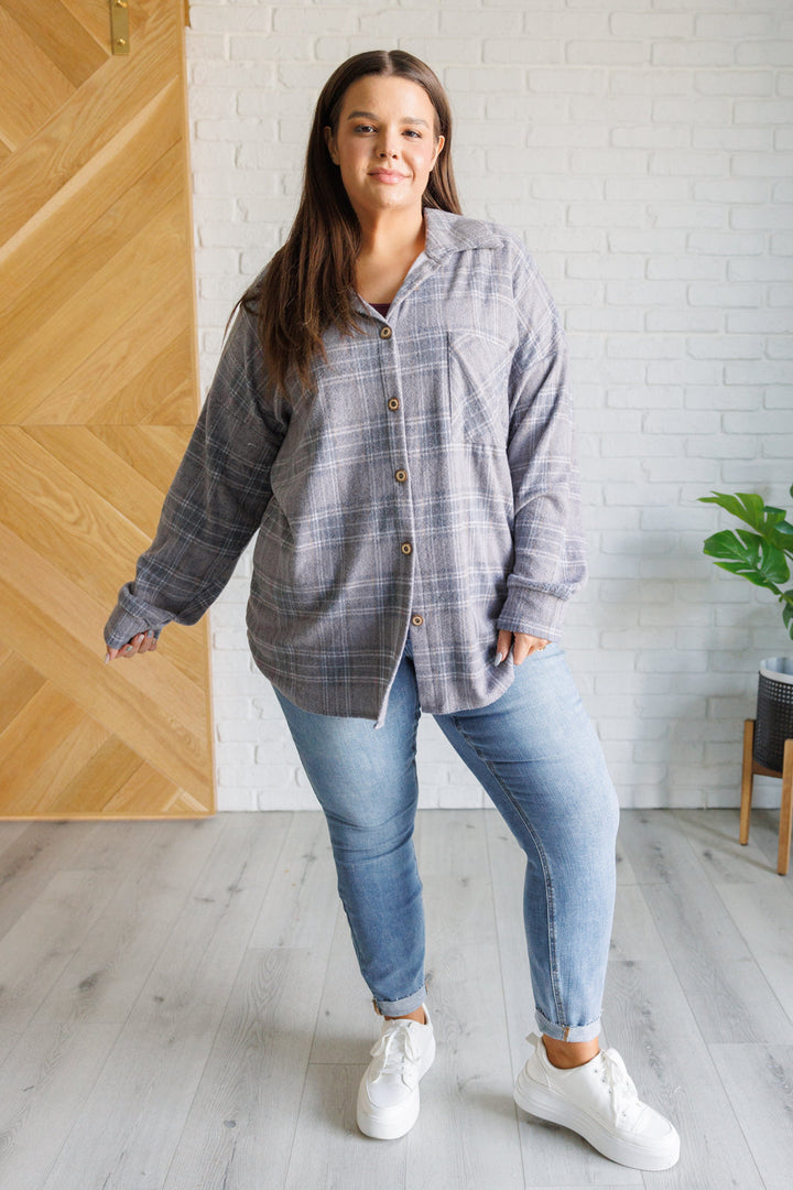 Out of the Way Plaid Button Up-Tops-Ave Shops-[option4]-[option5]-[option6]-[option7]-[option8]-Shop-Boutique-Clothing-for-Women-Online