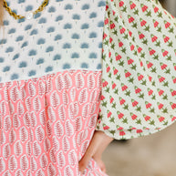 Outside Advantage Mixed Print Boho Blouse-Womens-Ave Shops-[option4]-[option5]-[option6]-[option7]-[option8]-Shop-Boutique-Clothing-for-Women-Online