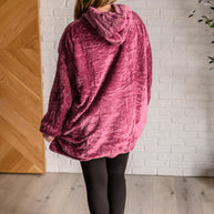 Oversized Velour Blanket Hoodie in Purple-Layers-Ave Shops-[option4]-[option5]-[option6]-[option7]-[option8]-Shop-Boutique-Clothing-for-Women-Online