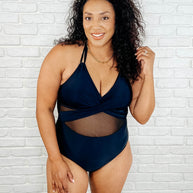 Palma Mesh Detail Halter Swimsuit-Swimwear-Ave Shops-[option4]-[option5]-[option6]-[option7]-[option8]-Shop-Boutique-Clothing-for-Women-Online