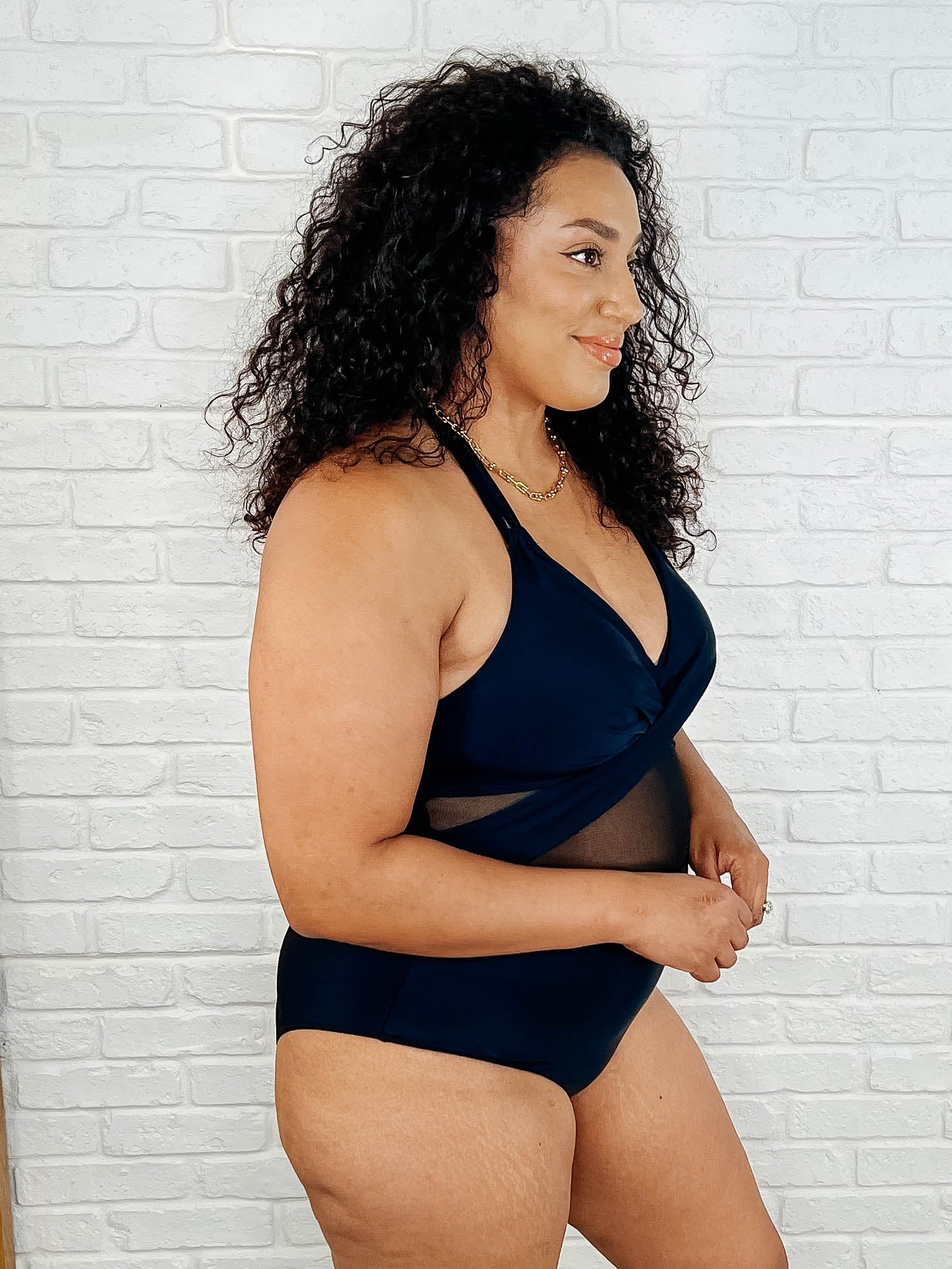 Palma Mesh Detail Halter Swimsuit-Swimwear-Ave Shops-[option4]-[option5]-[option6]-[option7]-[option8]-Shop-Boutique-Clothing-for-Women-Online