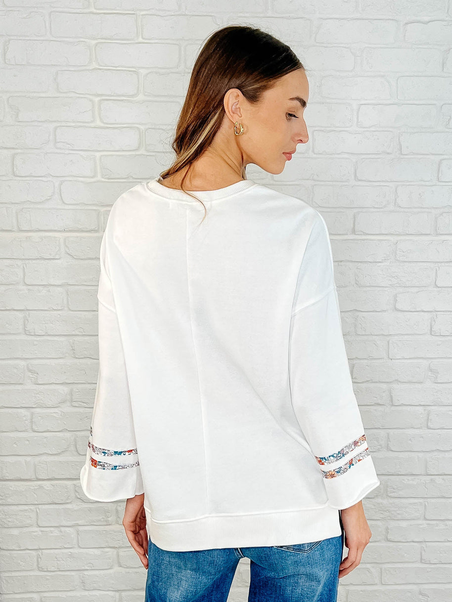 Peace, Love, and Flowers Peace Sign Top-Womens-Ave Shops-[option4]-[option5]-[option6]-[option7]-[option8]-Shop-Boutique-Clothing-for-Women-Online