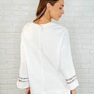 Peace, Love, and Flowers Peace Sign Top-Womens-Ave Shops-[option4]-[option5]-[option6]-[option7]-[option8]-Shop-Boutique-Clothing-for-Women-Online