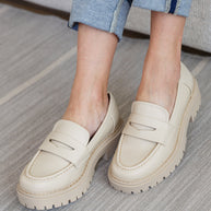Penny For Your Thoughts Loafers in Bone-Shoes-Ave Shops-[option4]-[option5]-[option6]-[option7]-[option8]-Shop-Boutique-Clothing-for-Women-Online