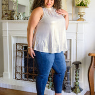 Photo Opt Sleeveless Blouse-Womens-Ave Shops-[option4]-[option5]-[option6]-[option7]-[option8]-Shop-Boutique-Clothing-for-Women-Online