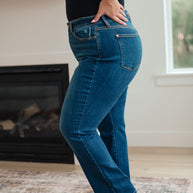 Judy Blue Pippa High Rise Button Fly Dad Jeans-Denim-Ave Shops-[option4]-[option5]-[option6]-[option7]-[option8]-Shop-Boutique-Clothing-for-Women-Online