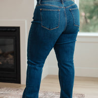 Judy Blue Pippa High Rise Button Fly Dad Jeans-Denim-Ave Shops-[option4]-[option5]-[option6]-[option7]-[option8]-Shop-Boutique-Clothing-for-Women-Online