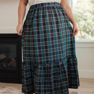 Plaid Perfection Maxi Skirt-Bottoms-Ave Shops-[option4]-[option5]-[option6]-[option7]-[option8]-Shop-Boutique-Clothing-for-Women-Online