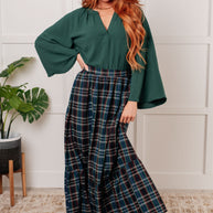 Plaid Perfection Maxi Skirt-Bottoms-Ave Shops-[option4]-[option5]-[option6]-[option7]-[option8]-Shop-Boutique-Clothing-for-Women-Online