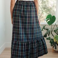 Plaid Perfection Maxi Skirt-Bottoms-Ave Shops-[option4]-[option5]-[option6]-[option7]-[option8]-Shop-Boutique-Clothing-for-Women-Online