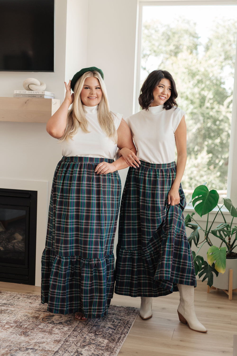 Plaid Perfection Maxi Skirt-Bottoms-Ave Shops-[option4]-[option5]-[option6]-[option7]-[option8]-Shop-Boutique-Clothing-for-Women-Online