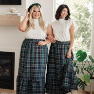 Plaid Perfection Maxi Skirt-Bottoms-Ave Shops-[option4]-[option5]-[option6]-[option7]-[option8]-Shop-Boutique-Clothing-for-Women-Online
