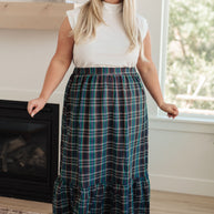 Plaid Perfection Maxi Skirt-Bottoms-Ave Shops-[option4]-[option5]-[option6]-[option7]-[option8]-Shop-Boutique-Clothing-for-Women-Online