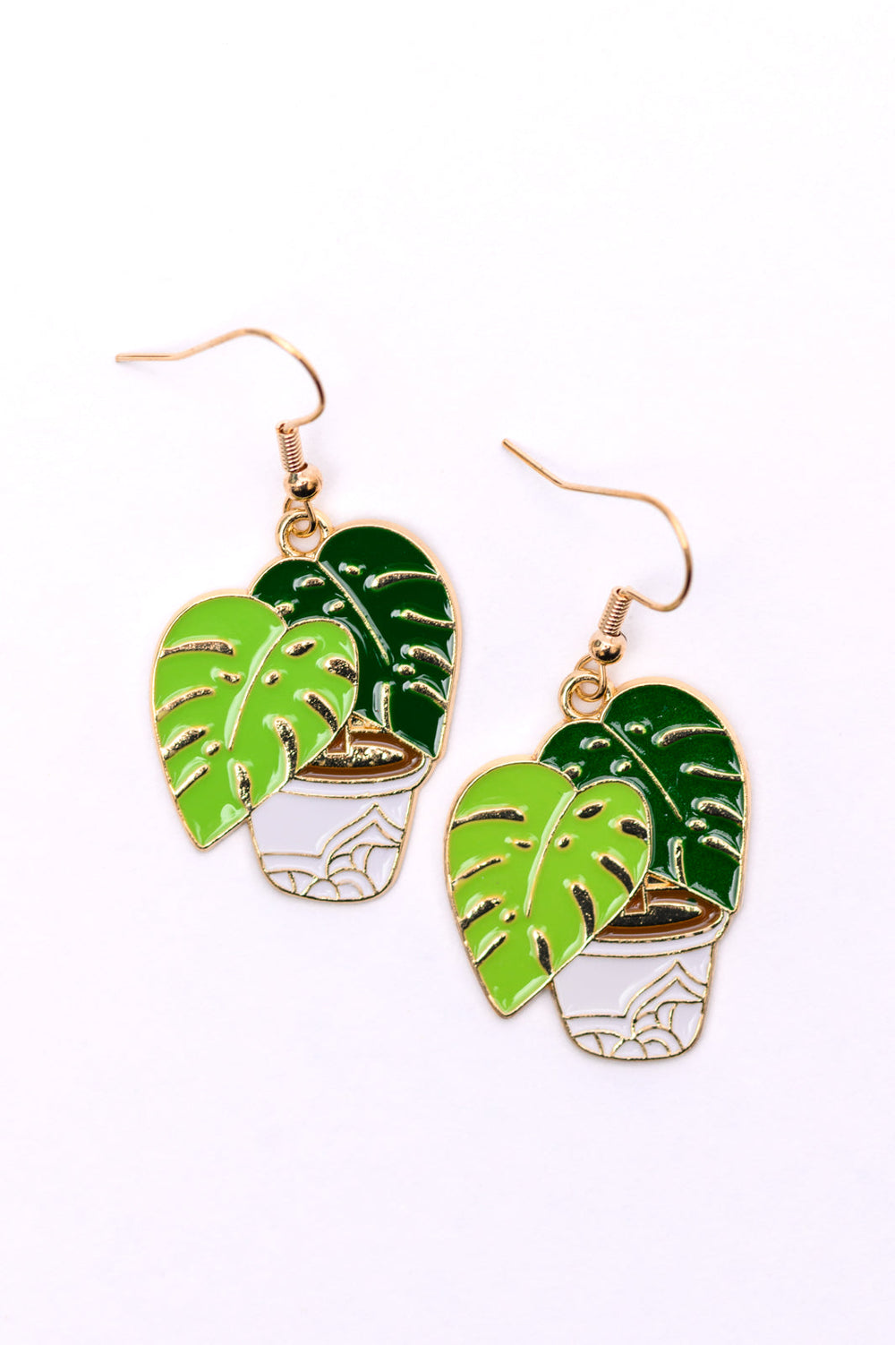 Plant Lover Potted Plant Earrings-Accessories-Ave Shops-OS-[option4]-[option5]-[option6]-[option7]-[option8]-Shop-Boutique-Clothing-for-Women-Online