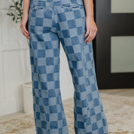 PREORDER: Please Detail Wide Leg Checkered Bottoms-Womens-Ave Shops-[option4]-[option5]-[option6]-[option7]-[option8]-Shop-Boutique-Clothing-for-Women-Online