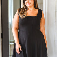 Polo Match Square Neck Dress-Dresses-Ave Shops-[option4]-[option5]-[option6]-[option7]-[option8]-Shop-Boutique-Clothing-for-Women-Online