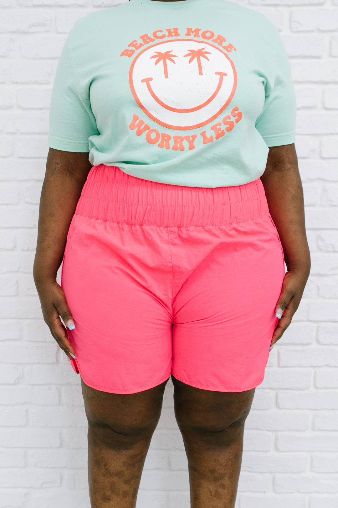 Potential Energy Shorts in Pink-Womens-Ave Shops-[option4]-[option5]-[option6]-[option7]-[option8]-Shop-Boutique-Clothing-for-Women-Online