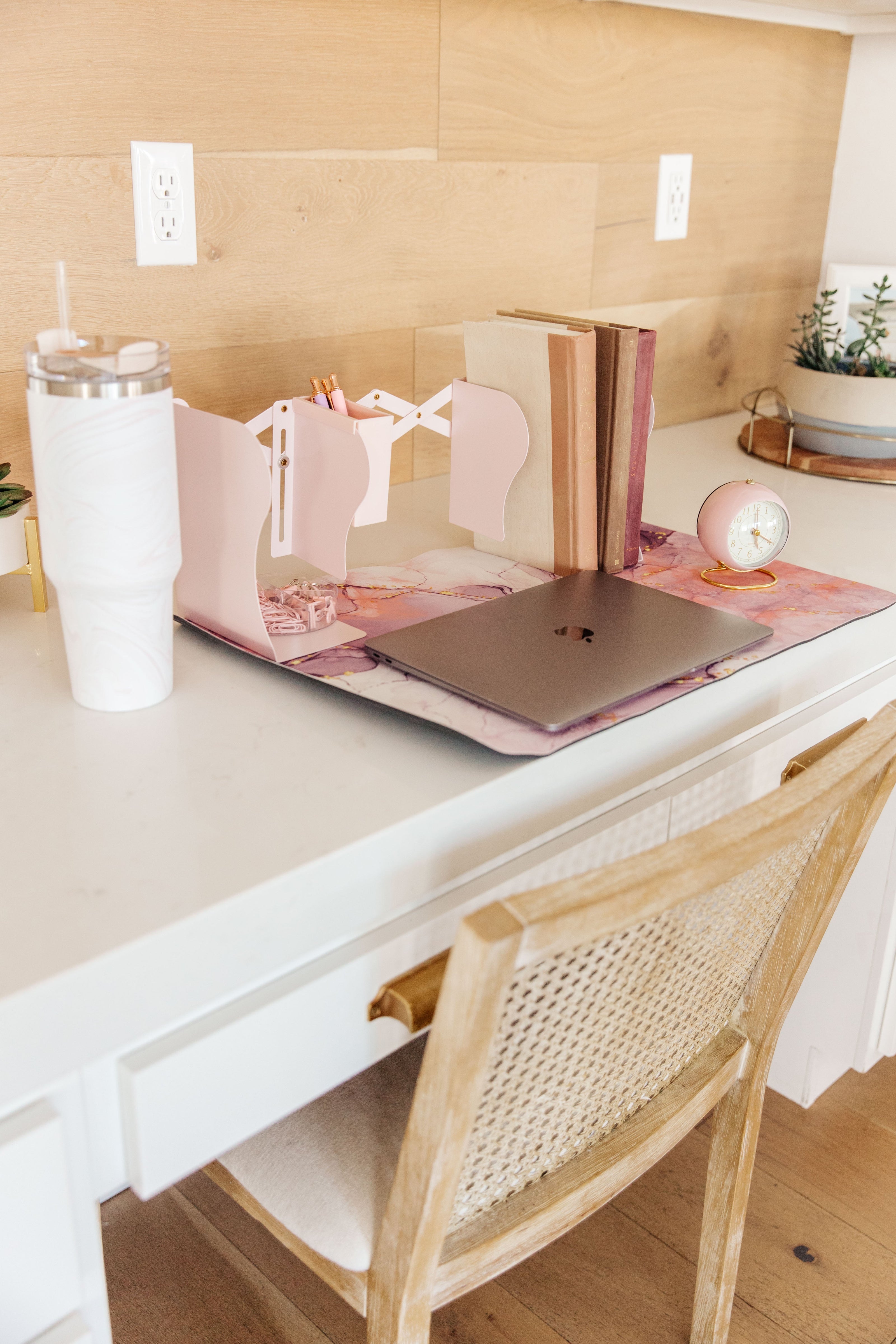 Boss Babe Expanding Desk Organizer in Pink-Home & Decor-Ave Shops-[option4]-[option5]-[option6]-[option7]-[option8]-Shop-Boutique-Clothing-for-Women-Online