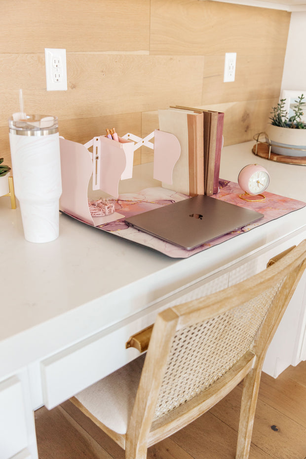 Boss Babe Expanding Desk Organizer in Pink-Home & Decor-Ave Shops-[option4]-[option5]-[option6]-[option7]-[option8]-Shop-Boutique-Clothing-for-Women-Online