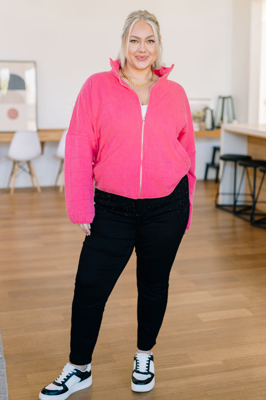 Quilted and Covered Quilted Jacket-Layers-Ave Shops-[option4]-[option5]-[option6]-[option7]-[option8]-Shop-Boutique-Clothing-for-Women-Online