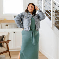 Out on the Town Tie Detail Midi Dress-Dresses-Ave Shops-[option4]-[option5]-[option6]-[option7]-[option8]-Shop-Boutique-Clothing-for-Women-Online