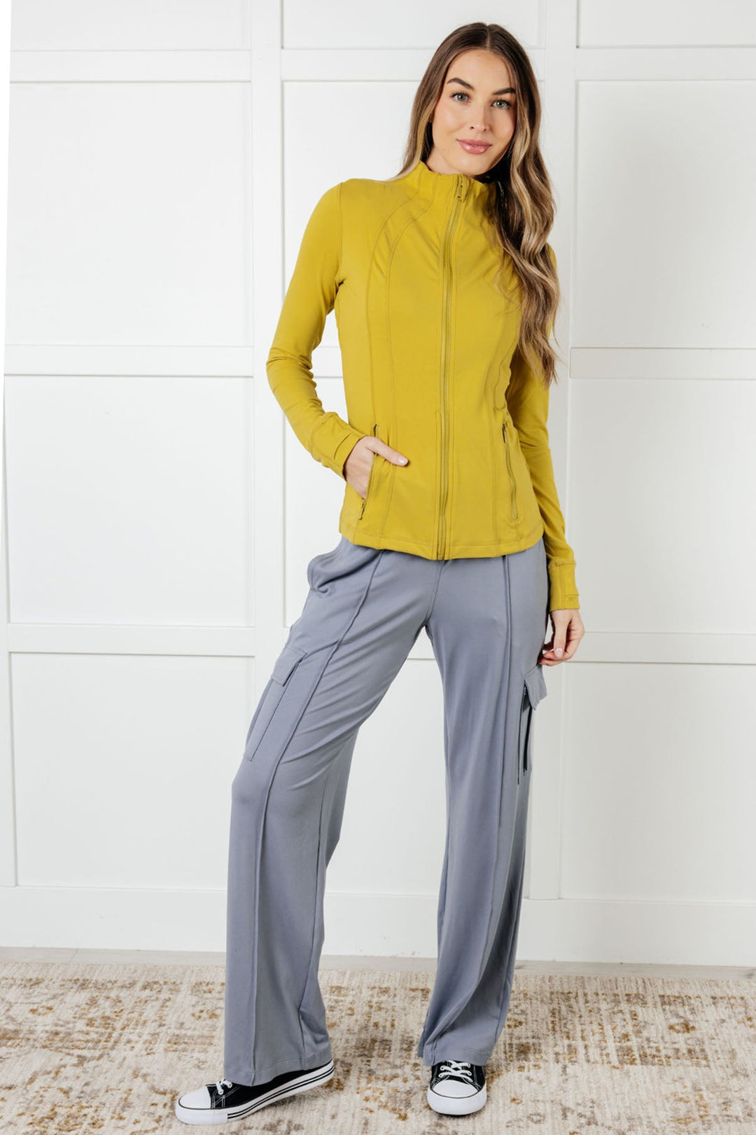 Rae Mode Race to Relax Cargo Pants in Rhino Grey-Bottoms-Ave Shops-[option4]-[option5]-[option6]-[option7]-[option8]-Shop-Boutique-Clothing-for-Women-Online