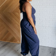 Raising Heart Rate Cut Out Jumpsuit in Navy-Athleisure-Ave Shops-[option4]-[option5]-[option6]-[option7]-[option8]-Shop-Boutique-Clothing-for-Women-Online